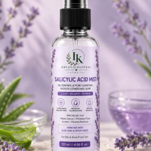 Organic Skincare Pakistan Salicylic Acid Mist for Acne Prone Skin